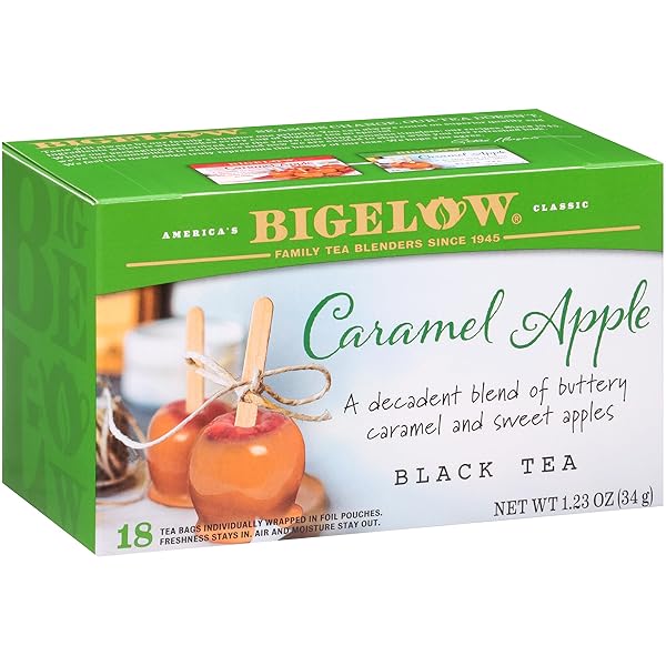 BIGELOW CARAMEL APPLE 18 CT TEA BAG