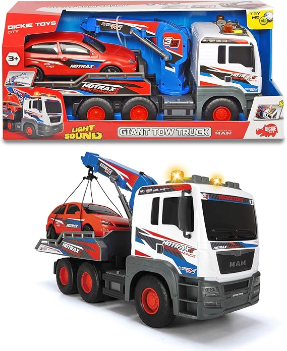 dickie toys giant tow truck