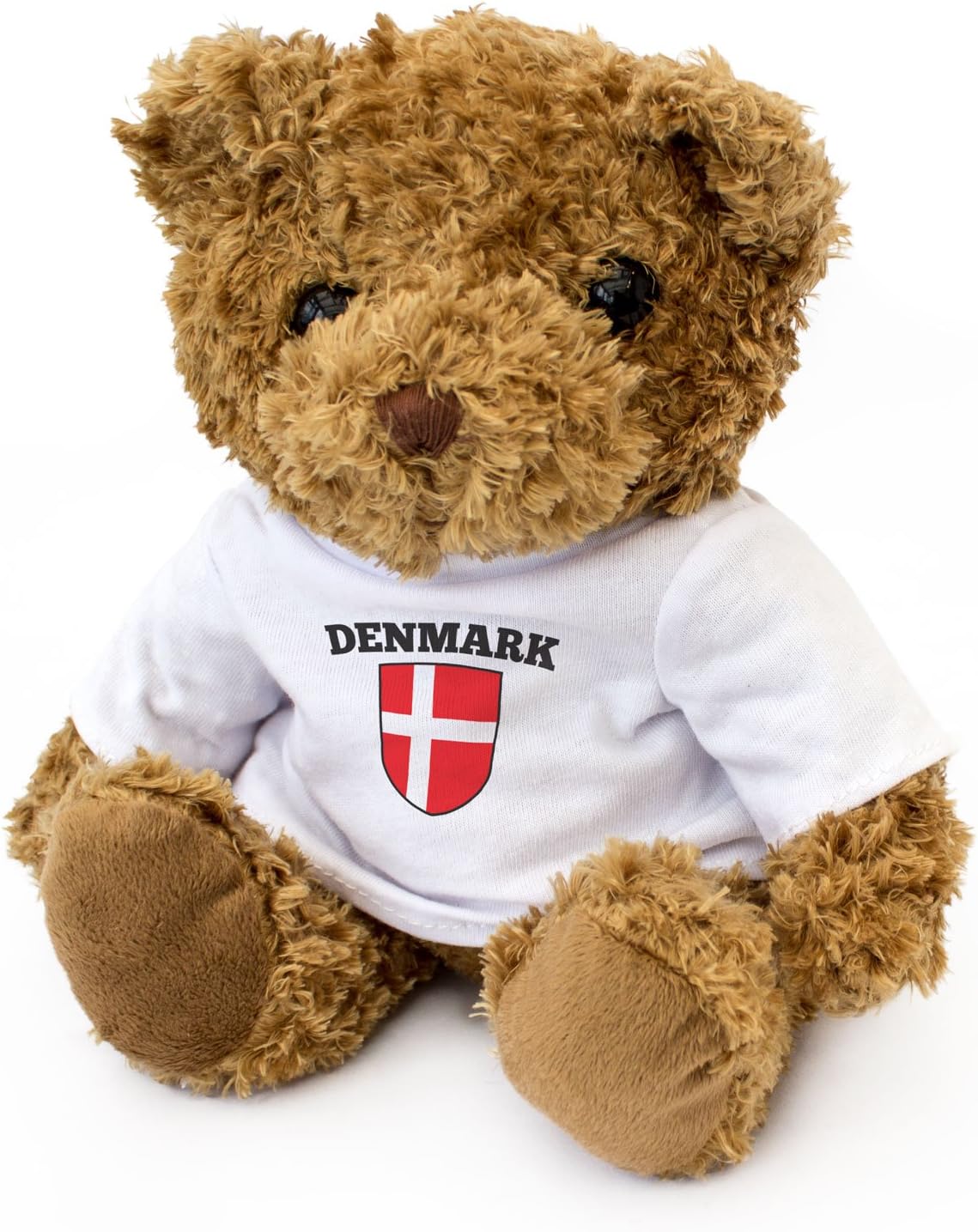 London Teddy Bears Denmark Flag Brown, 20 cm - Image 3