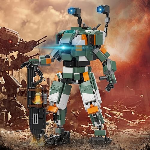 BT-7274 Titan Mecha Robot Building Kit, Vanguard-Class Game Mech