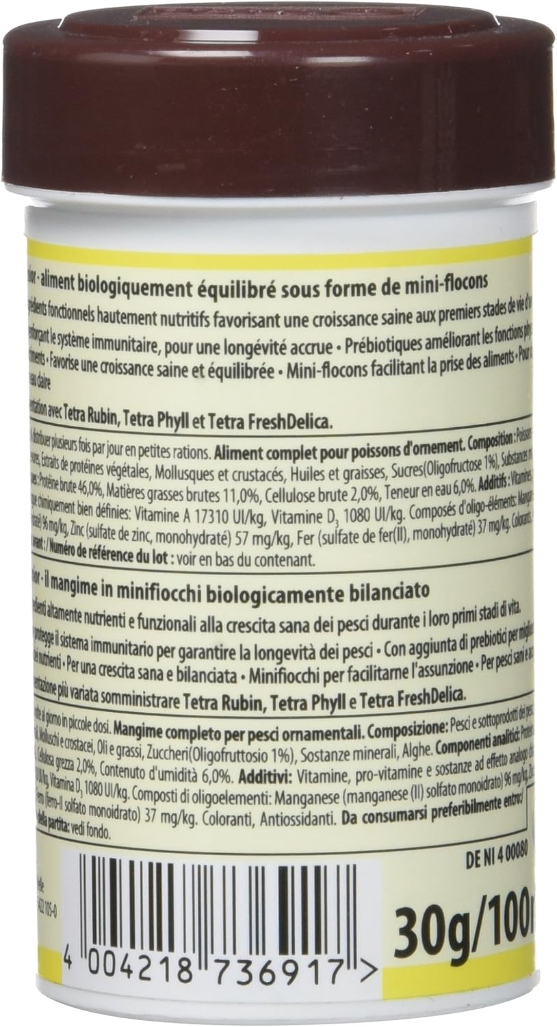 Tetra TetraMin Junior 100 ml, gold, 100 ml (Pack of 1) - Image 3