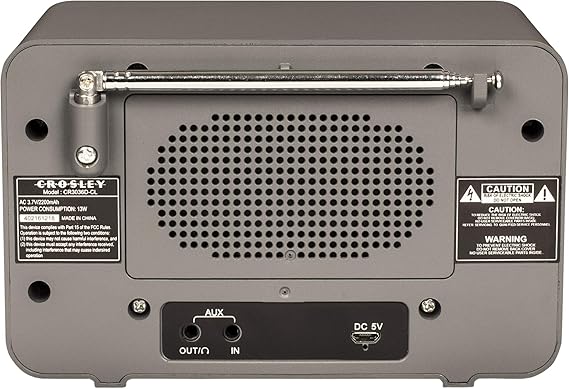 crosley tribute bluetooth radio speaker