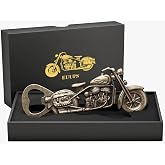 Motorcycle Gifts for Men, Beer Bottle Opener Gift for Christmas Fathers Day | Stocking Stuffers for Men, Vintage Motorcycle Beer Gift, Birthday Valentine Gift for Dad Husband Grandpa Boyfriend &amp; Him