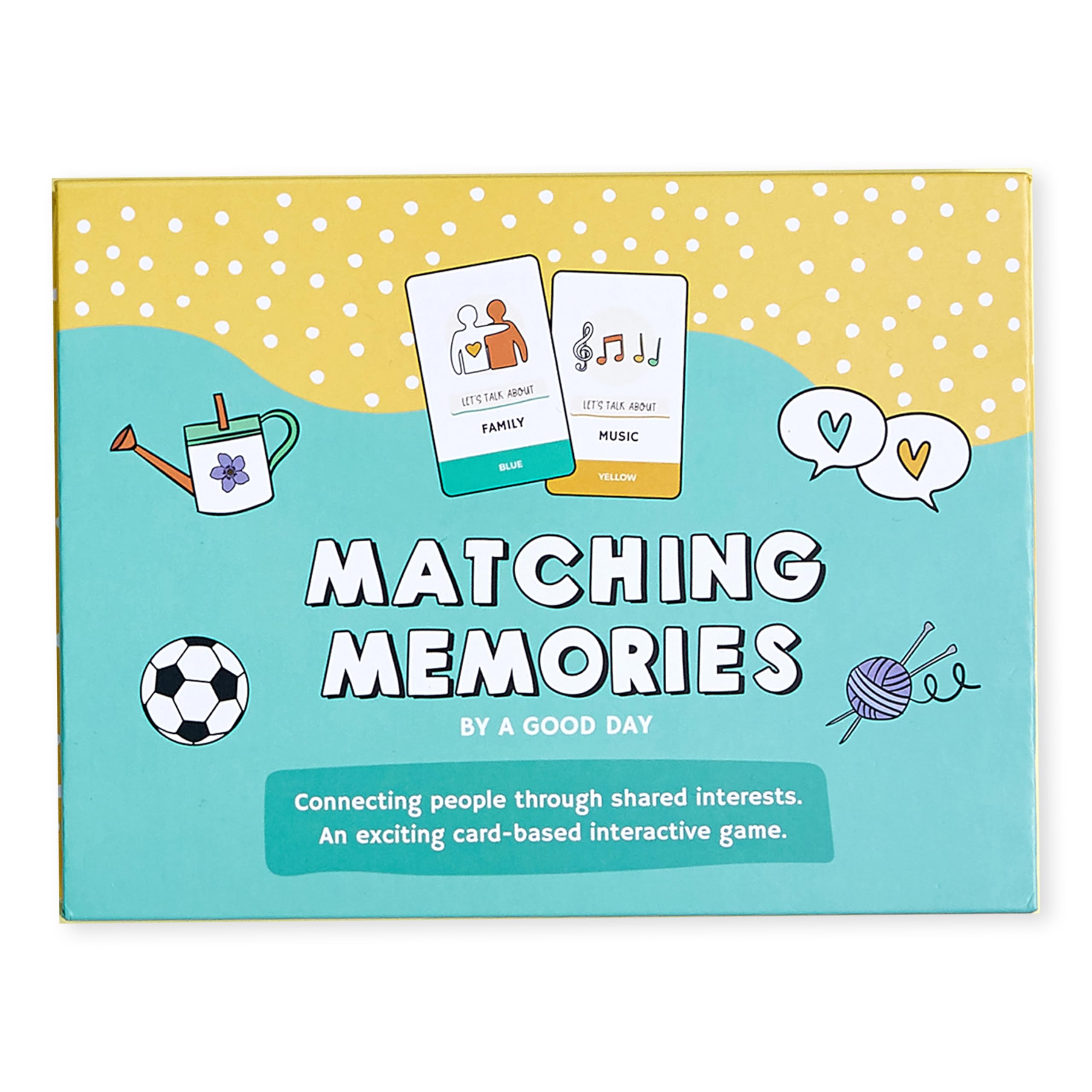A Good Day Matching Memories Game, Dementia Activities for Adults, Alzheimer's Gifts, Dementia Games for Elderly/Seniors, Dementia Aids, Conversation Cards Memory Game