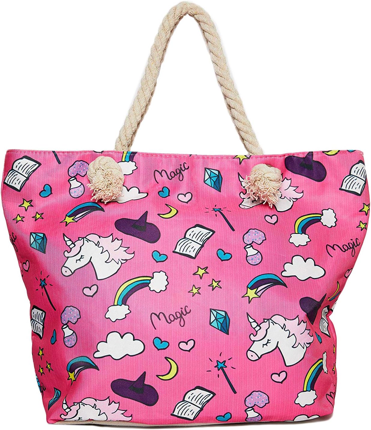 unicorn beach bag