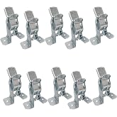 Bulldog Clamp (10 Pack) Spring Grip Garage Closet Wall Organizer for Brooms, Mops, Rakes, Etc.