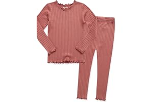 VAENAIT BABY 6M-12Y Kids Unisex Girls & Boys Soft Comfy Modal Tencel Shirring Sleepwear Pajamas 2pcs/4pcs Set