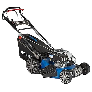 HYUNDAI Benzin-Rasenmäher LM5301G B&S (Selbst-Antrieb, Schnittbreite 53cm, 2.5kW Briggs & Stratton Motor, 65L Fangkorb, Mulch