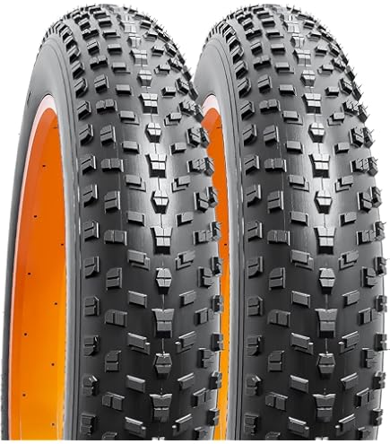 YUNSCM 2-PCS 26 Pouces Vélo pneus 26x1.95/53-559 and 26 Pouces Bike