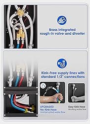 ROVOGO No Battery Needed Shower Panel System with
