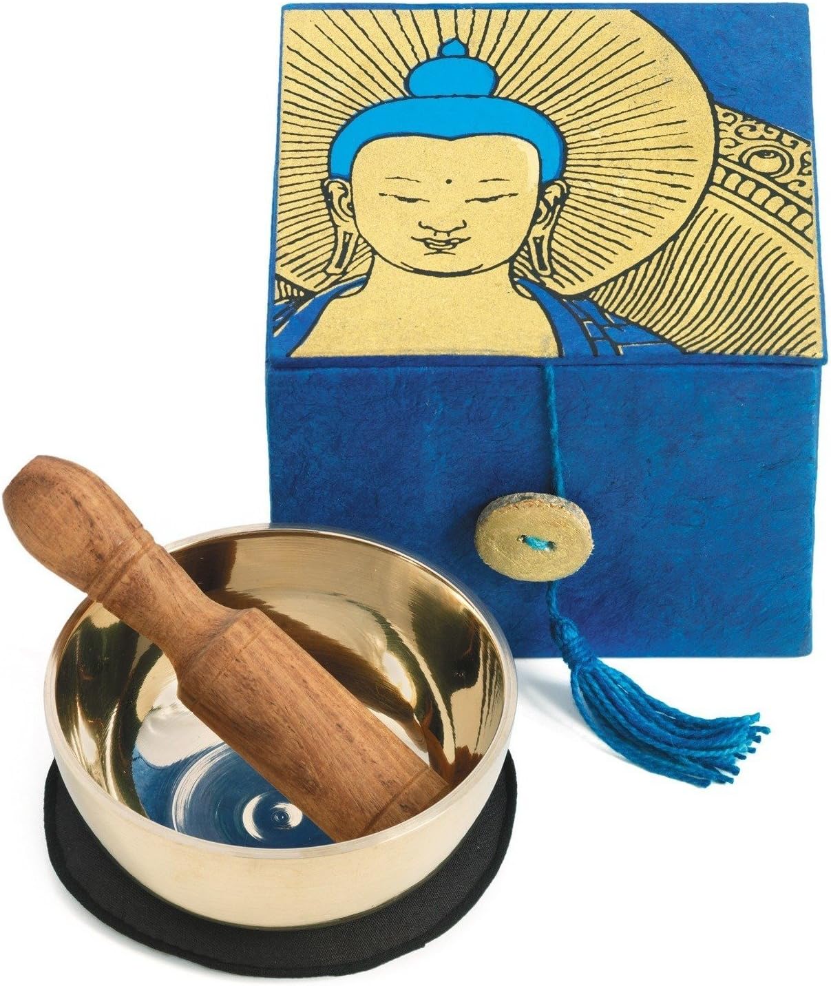 3 inch Buddha Meditation Bowl in Gift Box