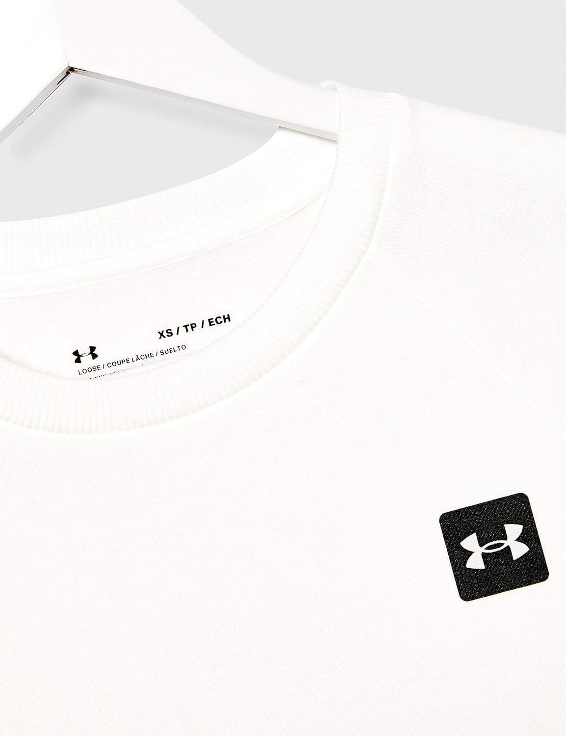 under armour white jumper