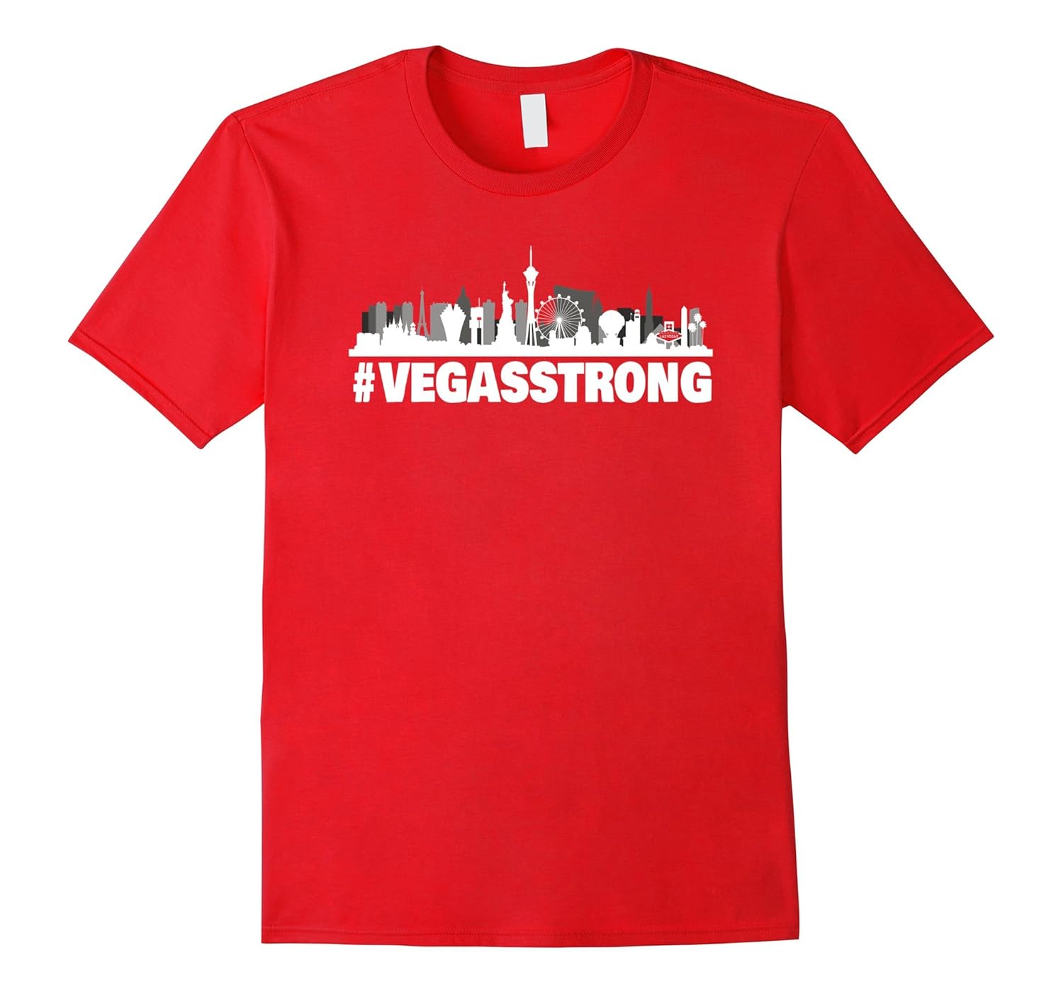 Vegas Strong tshirt-Rose