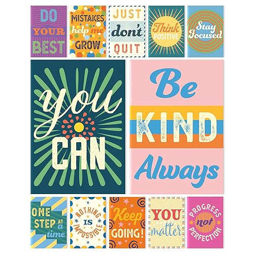 S&O Motivational Mini Notebooks Bulk Set w/12 Unique Messages, Inspirational Notebooks for Kids, tiny pocket journals Collection for Children, small Diaries Pack writing pads, 44 pages, 3.5” x 5”
