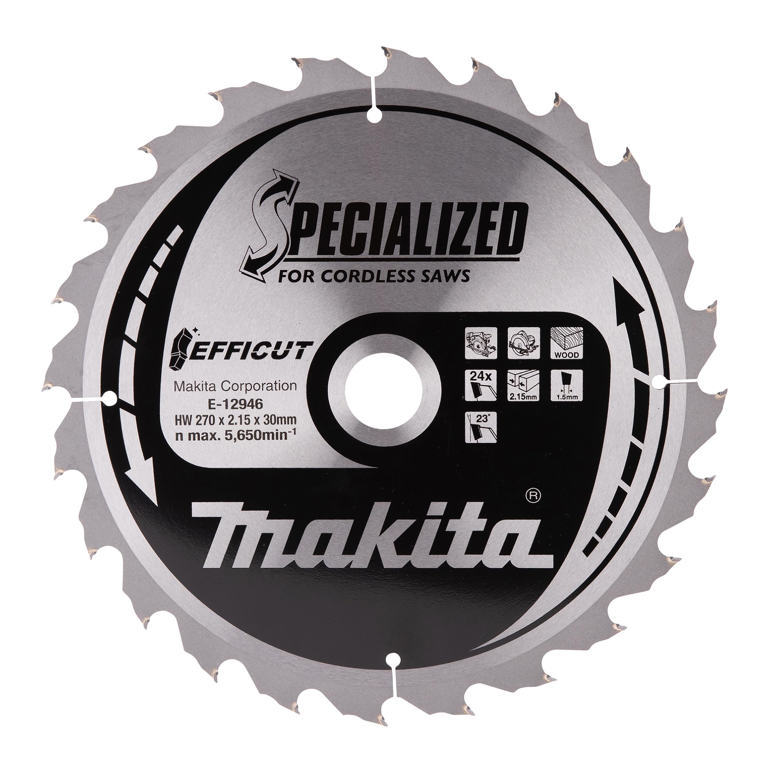 Makita E-12930 TCT Saw Blade for Wood