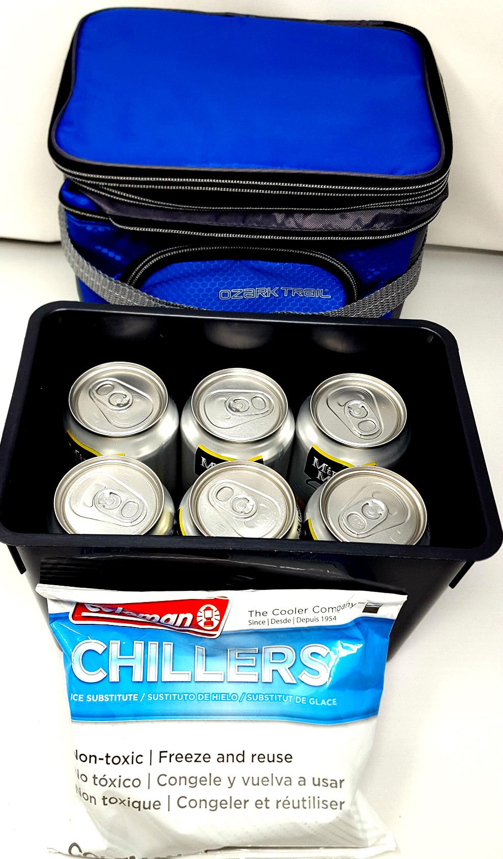 Cold Ozark Ice Substitute RAINBOW Dry Ice Packs For Shipping Food