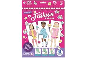 Educational Insights PaperCraft Fashion Parade, Paper Dolls, Fashion Boutique Toy, Ages 3+