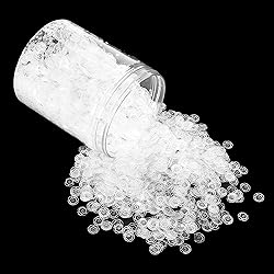 Mandala Crafts 20000 Clear Sequins for Crafts DIY