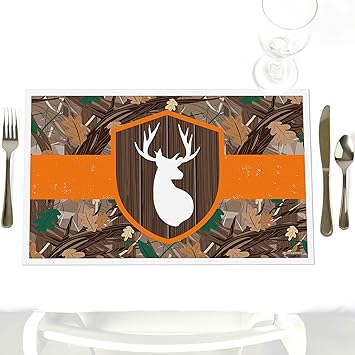 Gone Hunting Party Table Decorations Deer Hunting Camo Baby