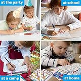 Kalysky 24 Pack Mini Activity Books for Kids 4-12 Party Favours view 8