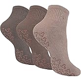 Ozaiic Non Slip Socks Grip for Yoga Home Workout Pure Barre, Pilates, Hospital, Ideal Cushion Socks for Men and Women