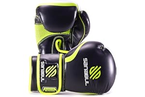Sanabul Essential Gel Boxing Gloves for Men & Women, Kickboxing MMA, Muay Thai Gloves and Heavy Bag Training Punching & Sparring