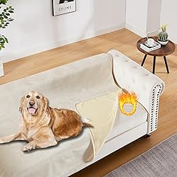 LPMOERA Reversible Couch Cover Waterproof Blanket