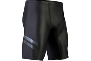 Onvous Raven Swim Jammers for Men | Racing & Training Black Swimsuit | Fast, Flexible, & Comfortable | Sizes: 28-38