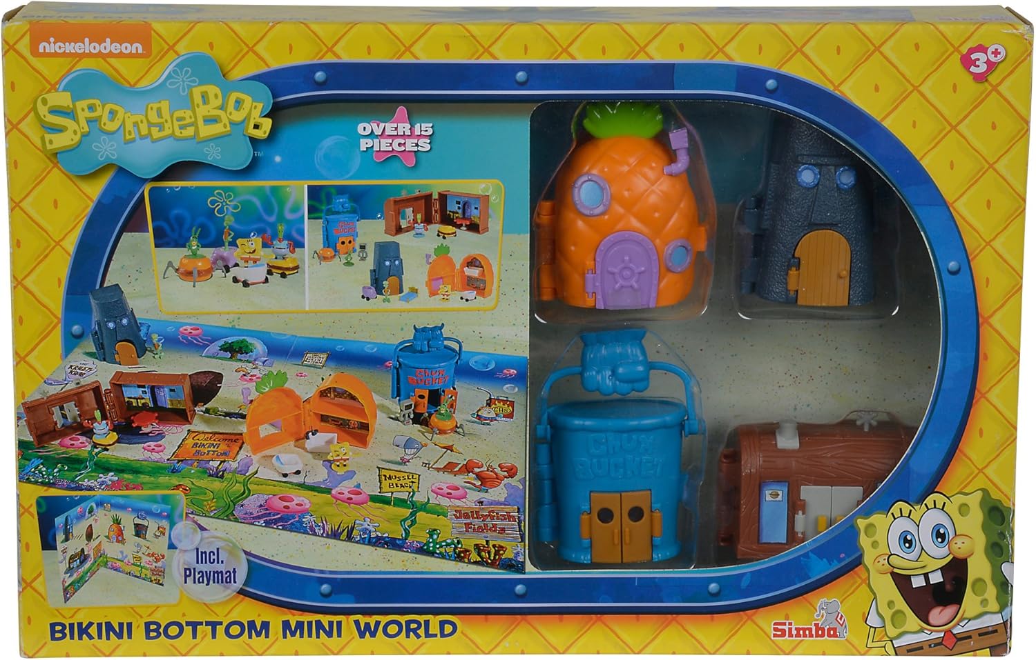bikini bottom playset