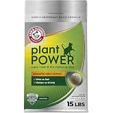 ARM &amp; Hammer Plant Power Plant-Based Clumping Cat Litter, Unscented 15 Lbs | Highly Absorbent Natural Grain Formula, 14-Day Odor Control, Lightweight, For Multi-Cat Homes