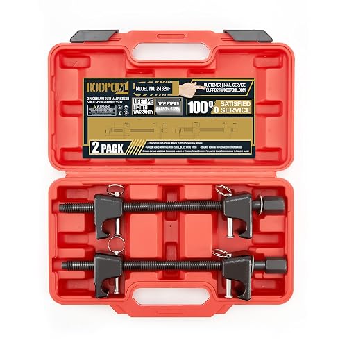 Pt Tools Spring Compressor Strut Spring Compressor Tool Set 2 Pack 11.5-inches Macpherson Spring ...