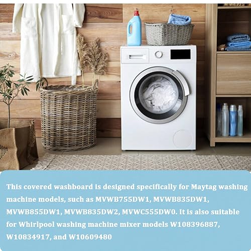 W10902814 Washer Washplate Compatible with Whirlpool Maytag Washer Plate Replacement Parts MVWB855DW MVWX655DW0 MVWX655DW1 MVWB835DW MVWB855DC