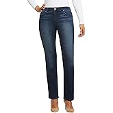 Bandolino Women's Mandie Signature Fit 5 High Rise Jean, Rinse, 6 Petite