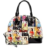 Sac Tote Luxe Michelle Obama – Édition Collage Magazines – Grand Format