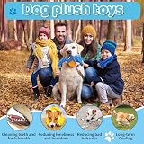 Acehome Squeaky Elephant Dog Toy Plush Chew Toy No Stuffing Interactive view 6
