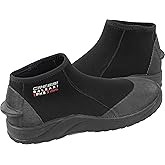 Cressi Adult Neoprene Diving Boots with Hard Sole for Protection from Outdoors- Baleari 3mm