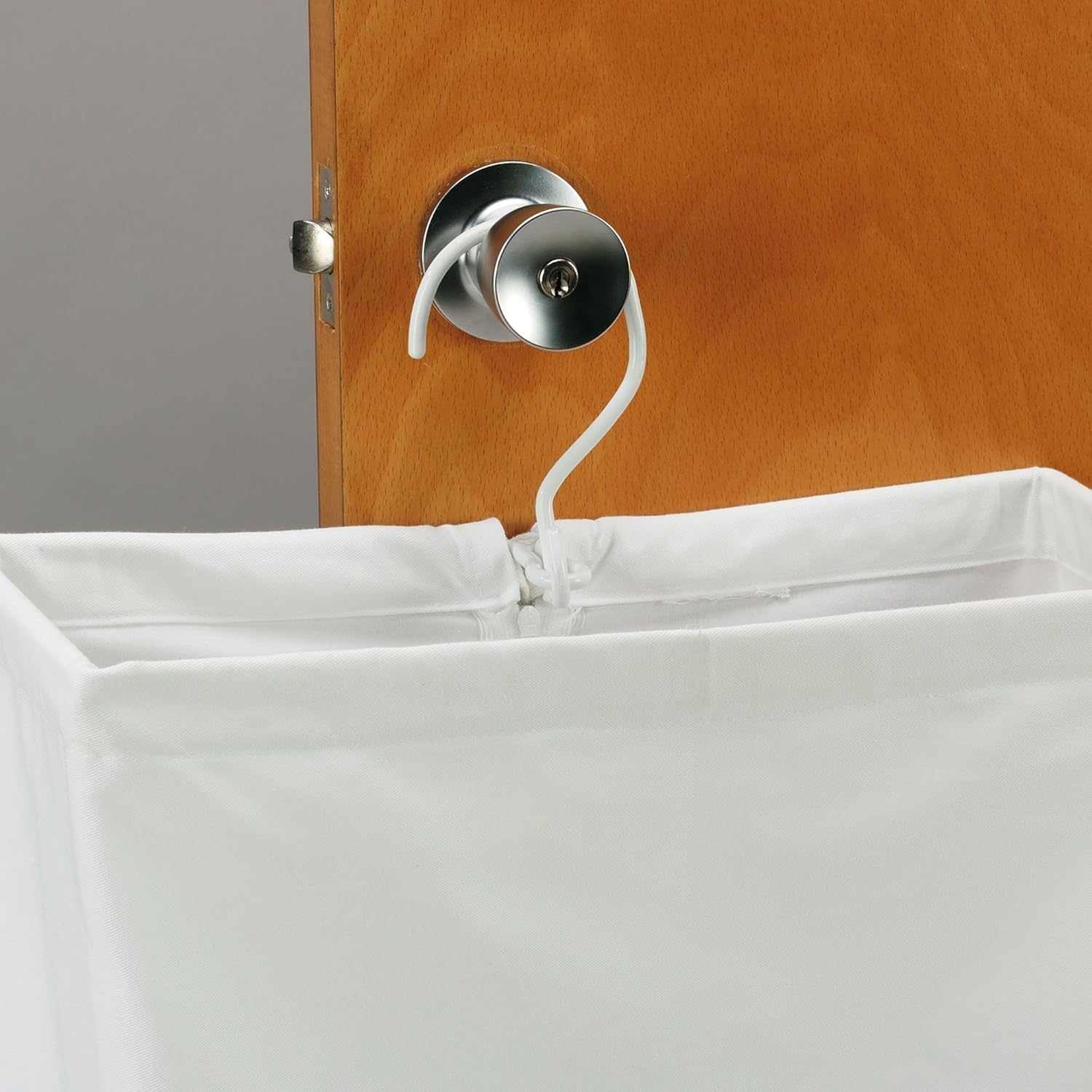 canvas hanging hamper