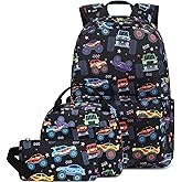 CAMTOP School Backpack for Kids Girls Boys Backpacks with Lunch Box Kindergarten Elementary BookBag Set for Age 4-10