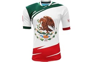 ARZA Mexico Men Fan Jersey Color Green,White,Red