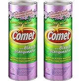Comet Cleaner with Bleach Powder, Lavender Fresh, 21-Ounces, Scratch-Free, 2-Pack