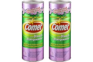 Comet Lavender Fresh with Bleach 21 Oz, 2 Ea