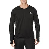 Adidas Mens Run Icon 3-Stripes Long Sleeve T-Shirt