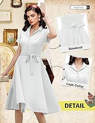Wedtrend 50s Womens Dresses Modest 1940s Vintage