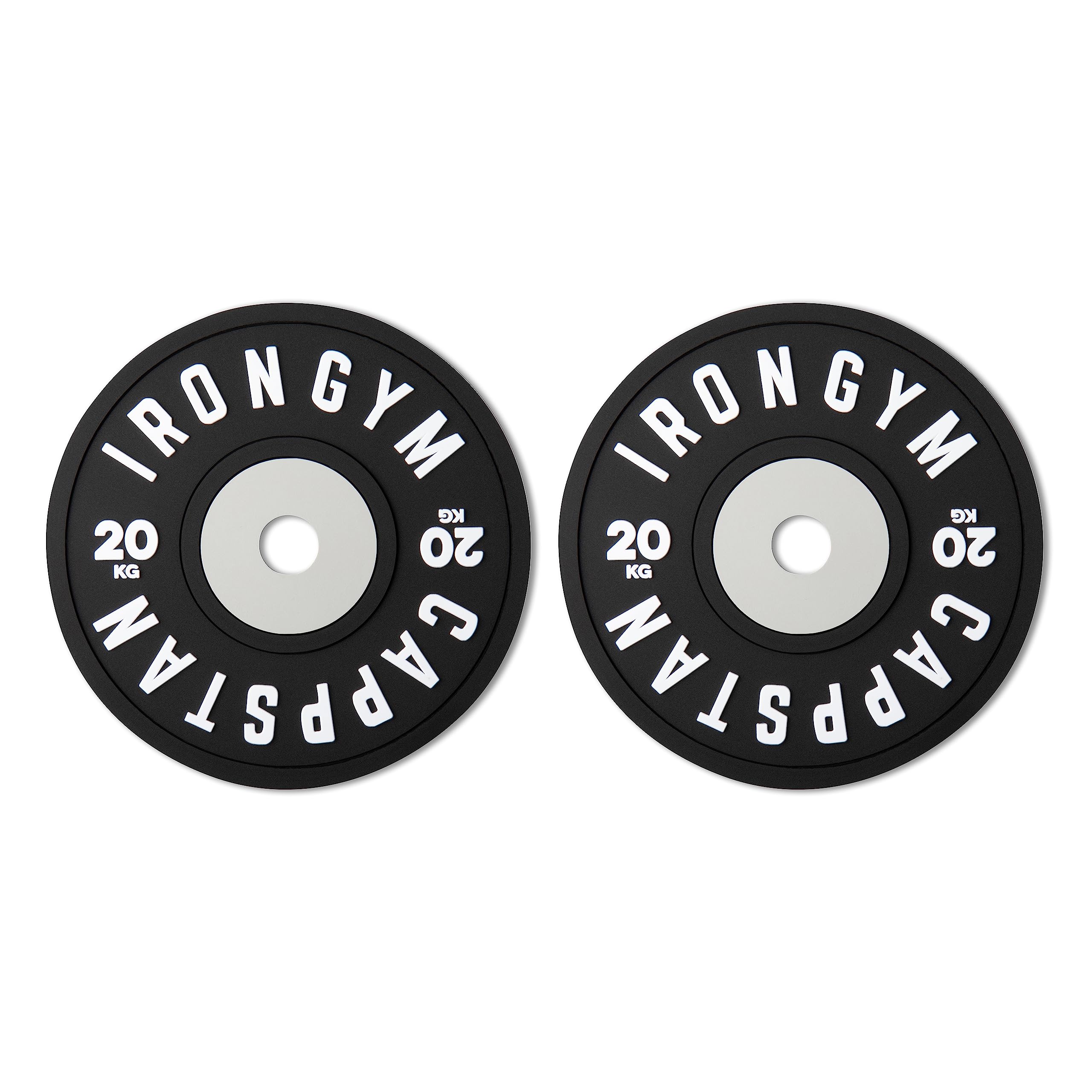 Gym Weight Coasters Set of 2 Pack | Premium Replica Silicone Barbell Weights Set | Ideal Home Gym Gifts for Men | Fitness Equipment for Women | Suitable for Protein Shaker, Cups and Mugs