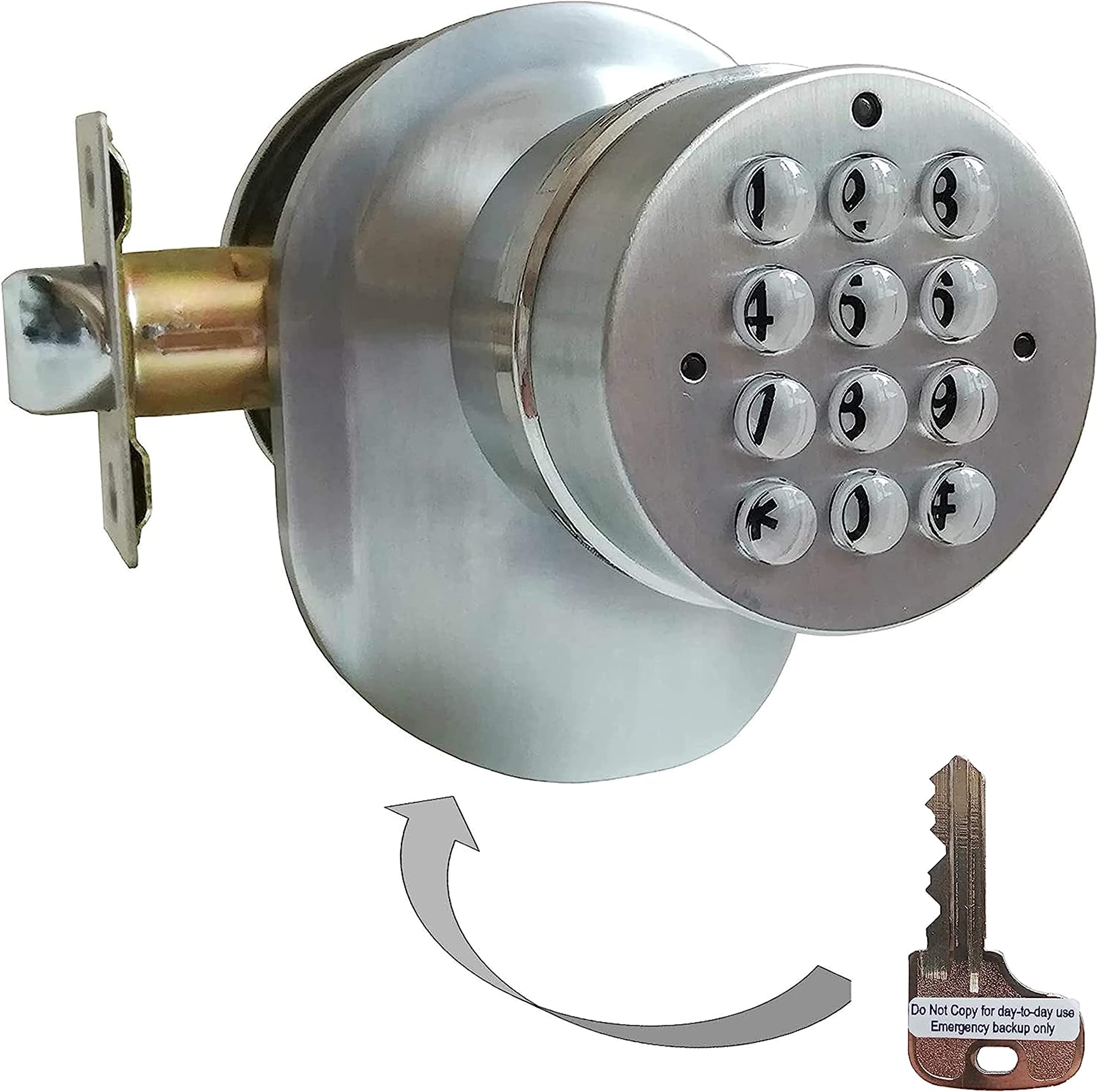 Mua SoHoMiLL® Electronic Keypad Door Knob SoHo MiLL® and Lock Set with