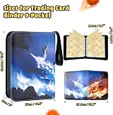 Mactoou 9-Pocket Card Binder 900 Cards Large Album 50 Sleeves MTG TCG view 2