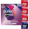 Condoms, Durex RED Extra Sensitive, Ultra Fine, Extra Lubricated Natural Rubber Latex Condoms for Men, 42 Count, FSA & HSA Eligible