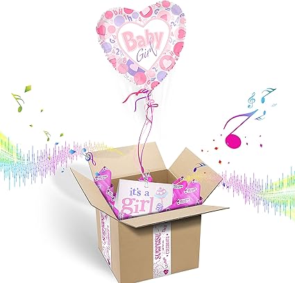 its a girl helium balloon