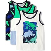 The Children's Place Boys and Toddler Assorted Sleeveless Tank Tops
