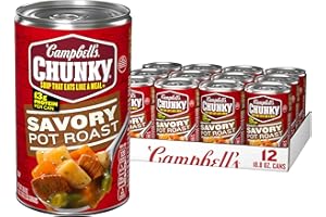 Campbell's Chunky Savory Pot Roast Soup, 18.8 Ounce (Pack of 12)